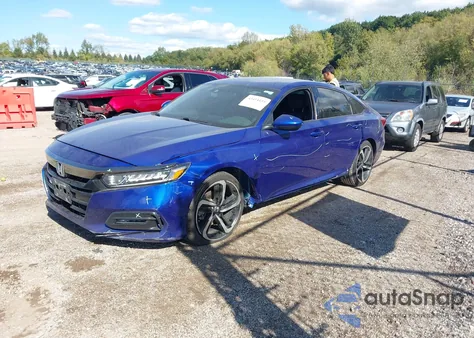 2019 Honda Accord Sport z USA, uszkodzony, nr VIN 1HGCV1F36KA054567